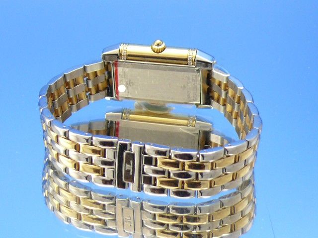 Jaeger-LeCoultre Reverso Duetto 18kt Gold/Edelstahl Damenuhr