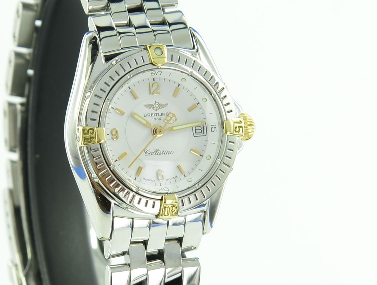 Breitling Callestino Lady Stahl/Gold
