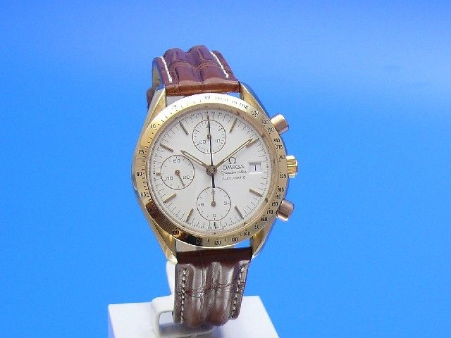 Omega Speedmaster Date Chronograph 18K/750 Gold
