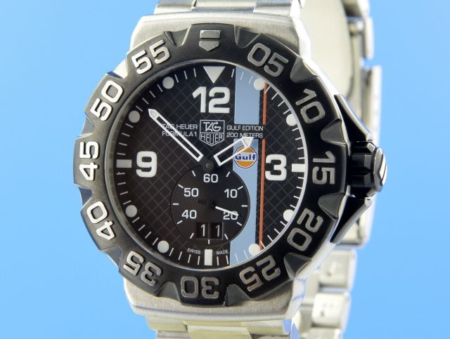 TAG Heuer Formula 1 Grande Date Gulf Racing Edition
