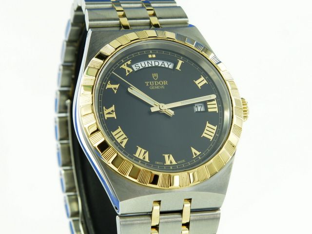 Tudor Royal Day-Date Stahl/Gelbgold
