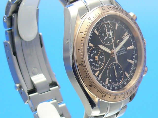 Omega Speedmaster Day/Date Stahl/Rotgold UVP 5.200