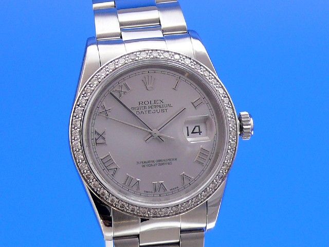 Rolex Datejust 36 mm Original Brillantlnette