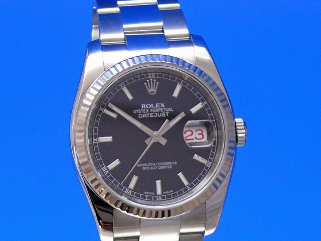 Rolex Datejust Edelstahl/Weigold aus 2006