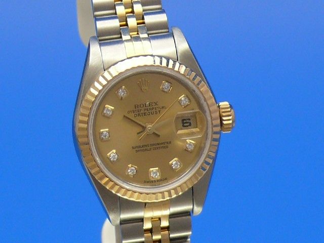 Rolex Datejust Lady Diamant Zifferblatt aus 2004 LP.8650�