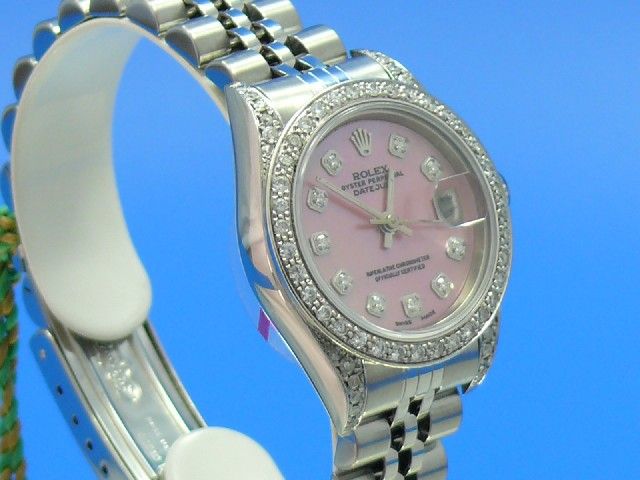 Rolex Lady-Datejust Brilliantziffernblatt & L�nette NICHT ROLEX