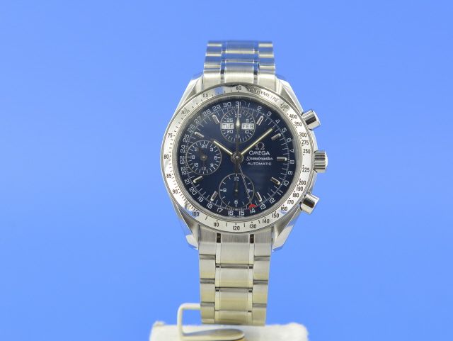 Omega Speedmaster Day-Date Blue