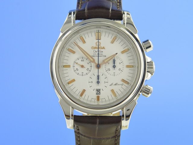 Omega De Ville Co-Axial Chronometer Chronograph St. Moritz