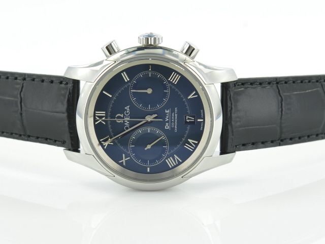 Omega Hour Vision De Ville Co-axial 42mm Chronograph Deep Blue