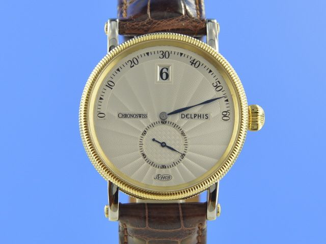 Chronoswiss Delphis Stahl/Gold