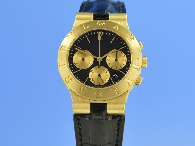 Bulgari Diagono Chronograph 18K Gold