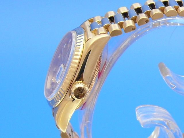 Rolex Lady Datejust 18K/750 Gelbgold Diamant Blatt