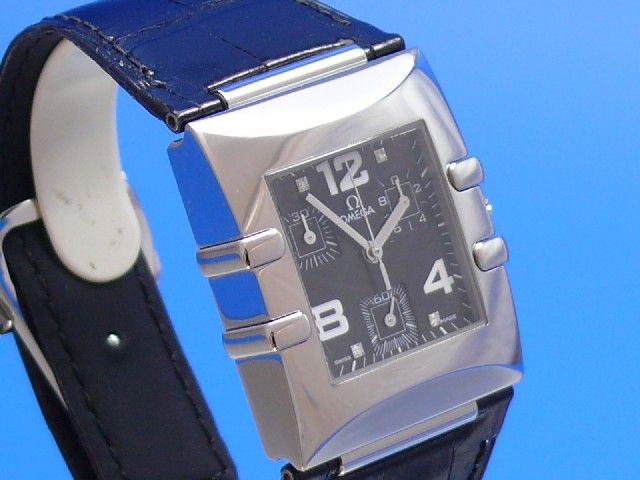 Omega Constellation Quadra Diamant Chronograph