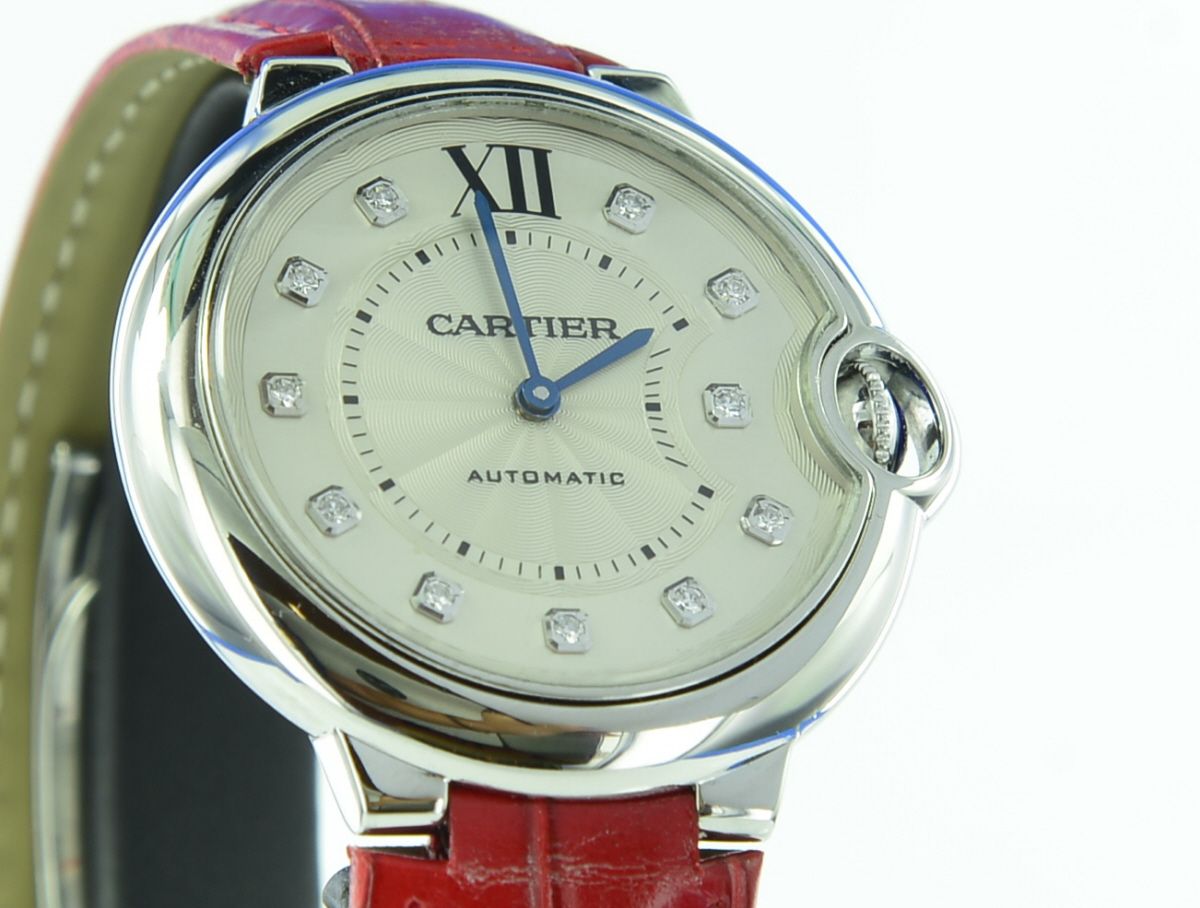Cartier Ballon Bleu 36mm Diamanten