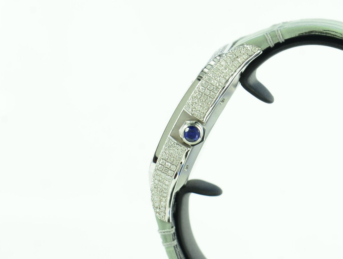 Cartier Santos de Cartier Aftermarket Diamond WSSA0018