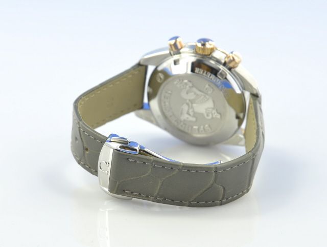 Omega Speedmaster Lady Stahl/18kt Rosgold Automatik Diamond 38mm