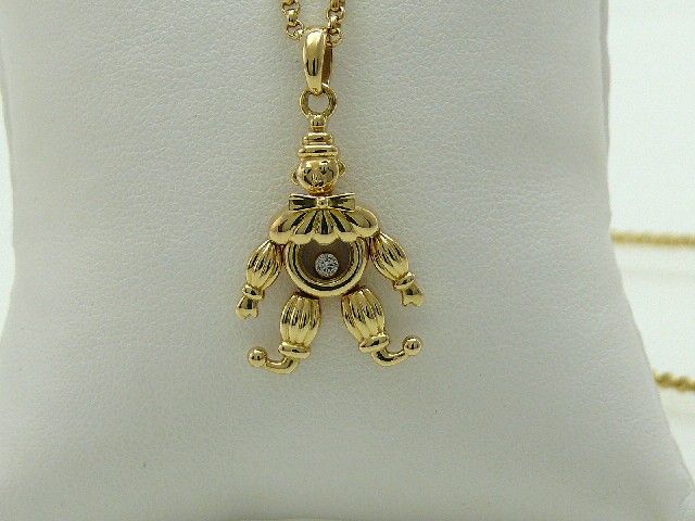 Chopard Anhnger Harlekin Happy Diamond +Kette (750)GG 1 Brillan