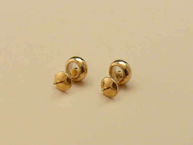 Chopard Happy Diamond Ohrstecker 750/ooo Gelbgold