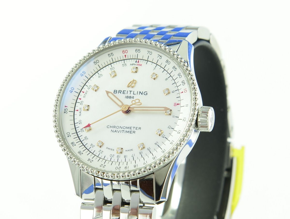 Breitling Navitimer 35 Automatik MOP Diamonds