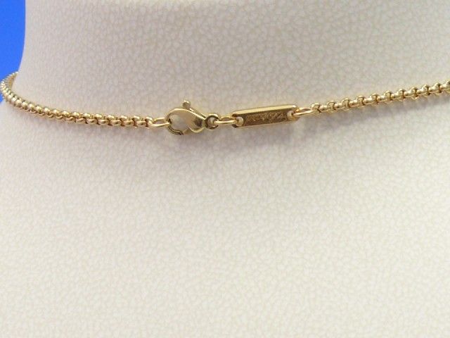 Chopard Happy Diamonds Anhnger+Kette 18ct Gelbgold