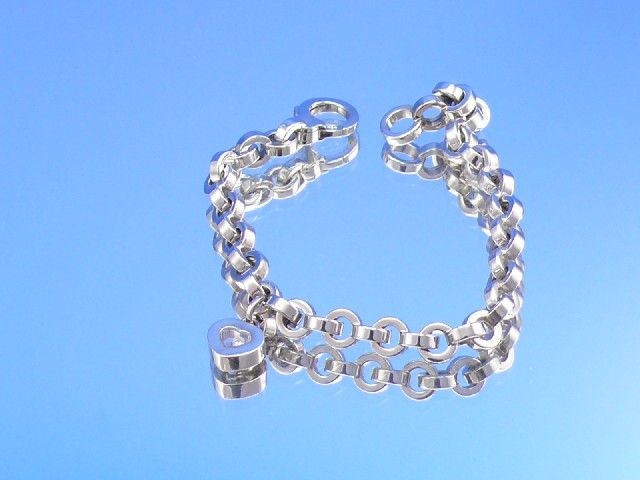 Chopard Happy Diamonds mit Herz 18kt Weigold Armband