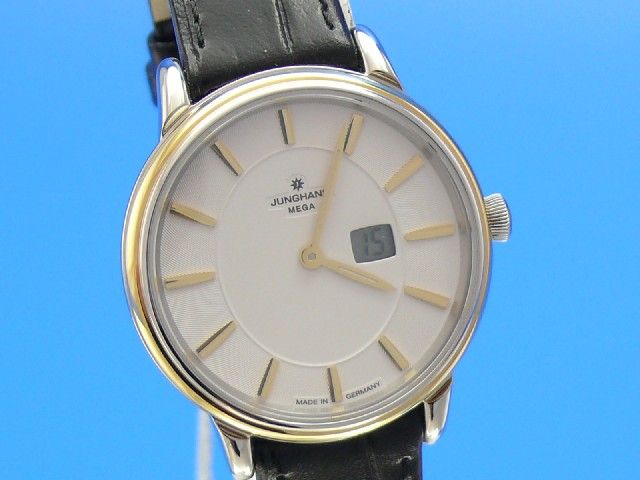 Junghans Diplomat Damen Funkuhr bicolor UVP 449