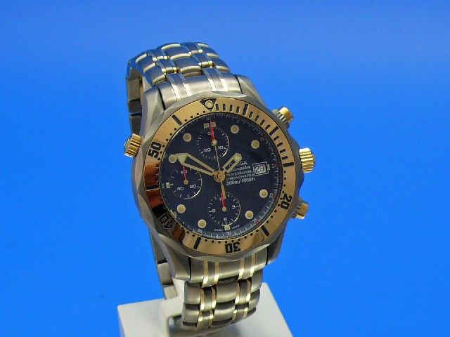 Omega Seamaster Diver 300 Chrono Titan/Rosgold