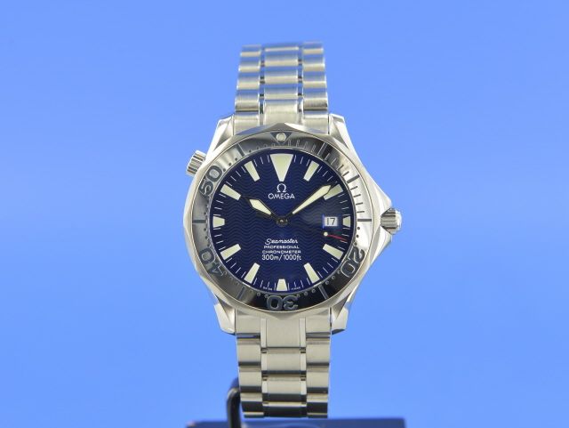 Omega Seamaster Diver 300M Blue Dial Automatik