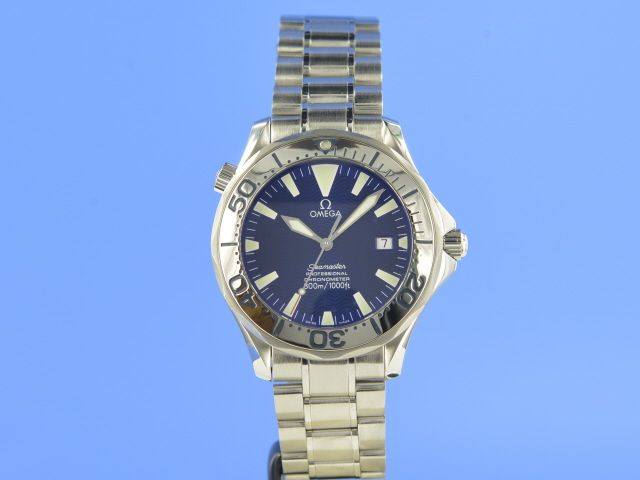 Omega Seamaster Diver 300M Blue Dial Automatik