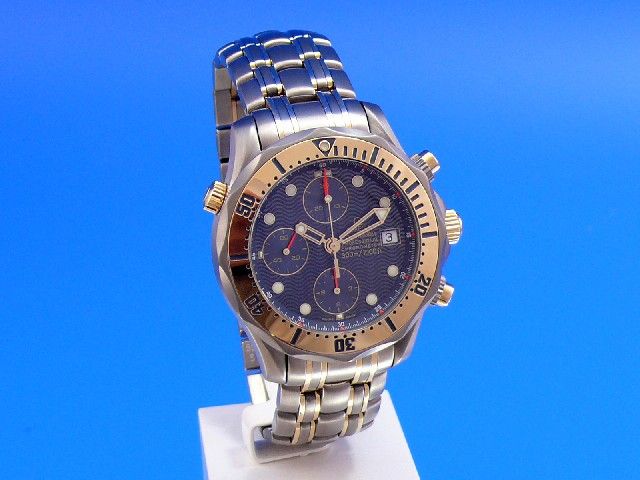 Omega Seamaster Diver 300M Chronograph Titan/Gold