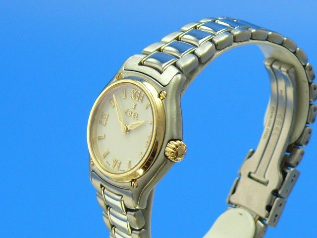 EBEL 1911 Damenuhren Stahl/750Gold