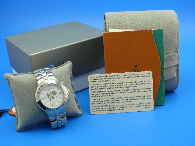 Ebel Sportwave Meridian Weltzeituhr GMT