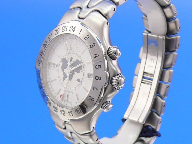 Ebel Sportwave Meridian Weltzeituhr GMT