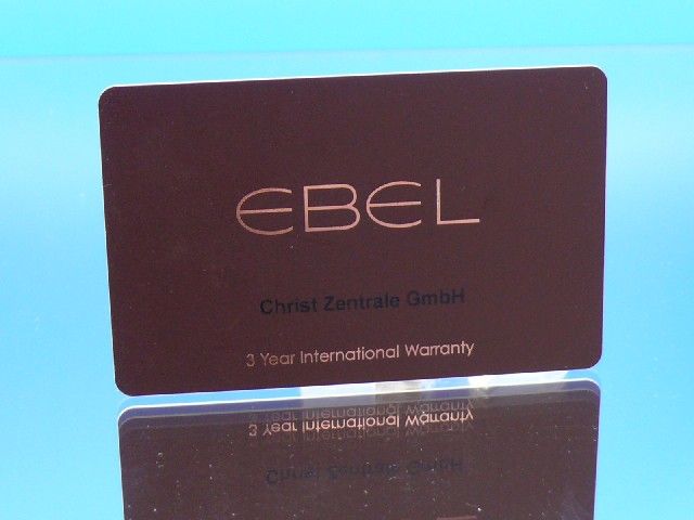 Ebel Wave Lady Quarz 30mm