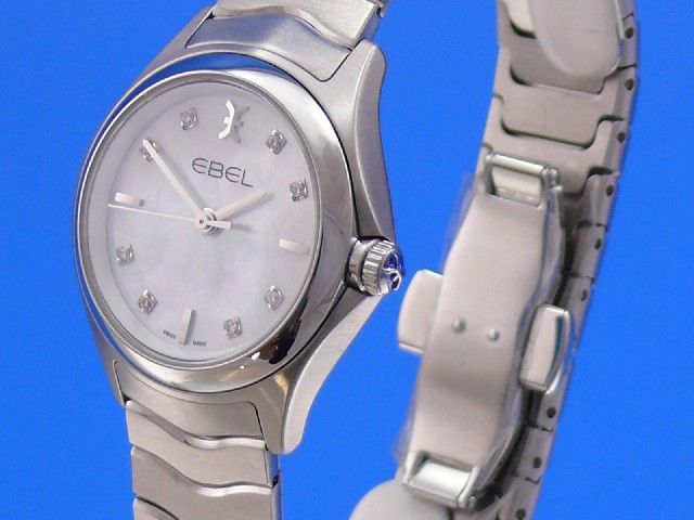 Ebel Wave Lady Quarz 30mm