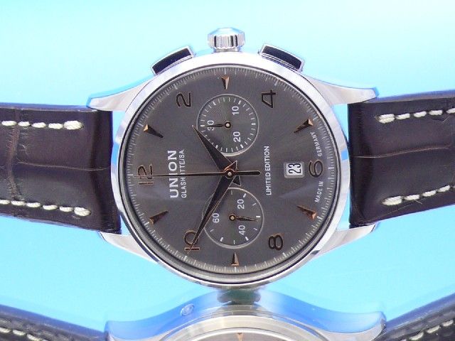 UNION GLASHTTE – Noramis Chronograph  Limited Edit.