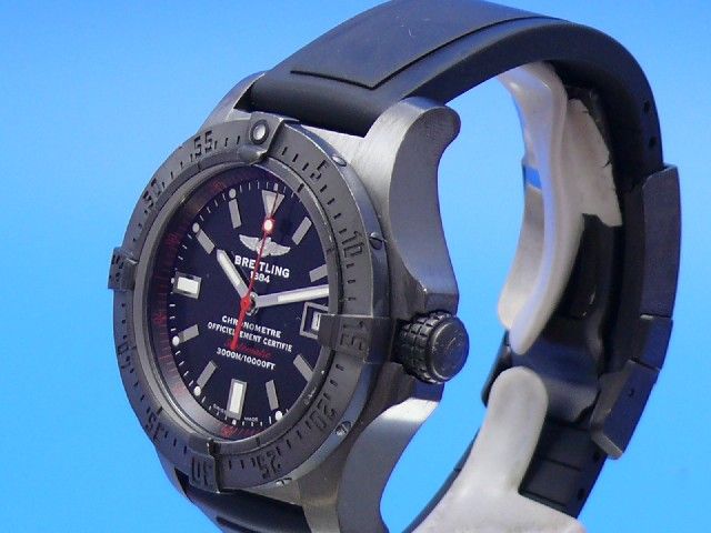 Breitling Avenger Seawolf Blacksteel Limited Edition