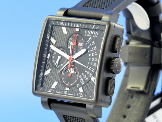 Union Glashtte Averin Chronograph Black Edition
