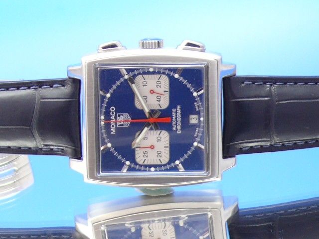 TAG Heuer Monaco Steve McQueen Re-Edition blau CW2113-0