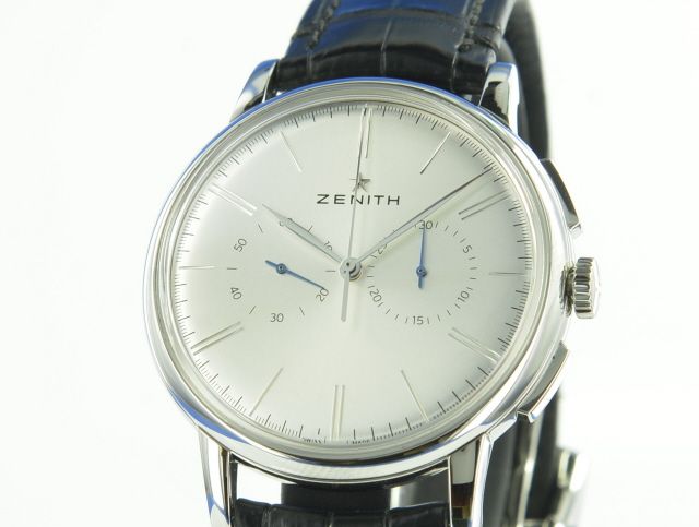 Zenith Elite Classic Stahl Automatik El Primero Chronograph