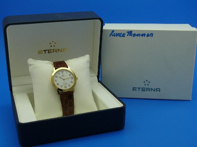 Eterna Herren/Damen Uhr 18K Gold