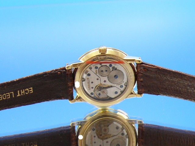 Eterna Herren/Damen Uhr 18K Gold