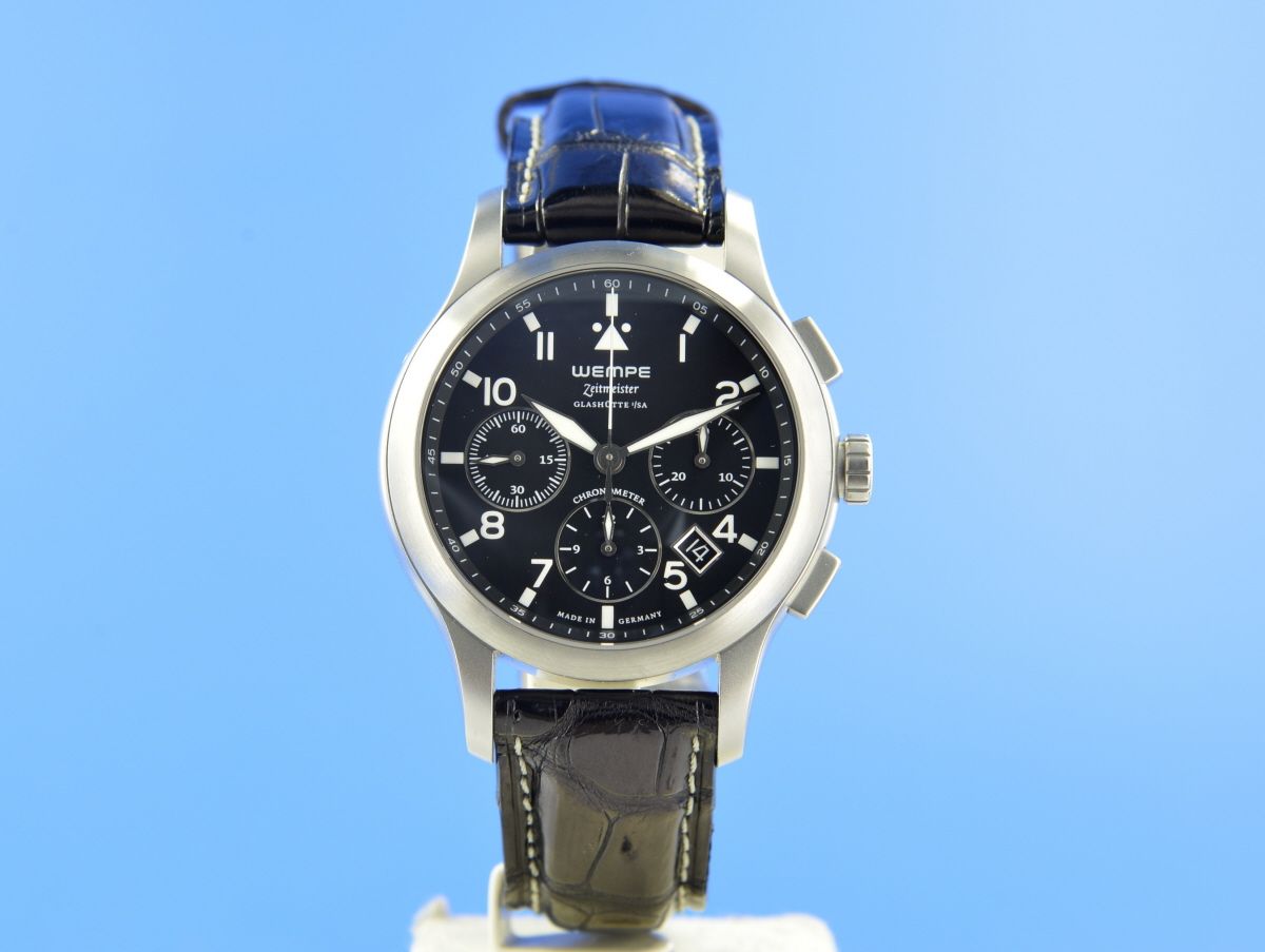 Wempe Zeitmeister Fliegeruhr Chronograph