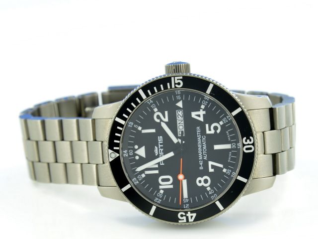 Fortis B-42 Day Date Titan