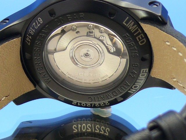 Fortis B-42 Flieger Black Cockpit GMT