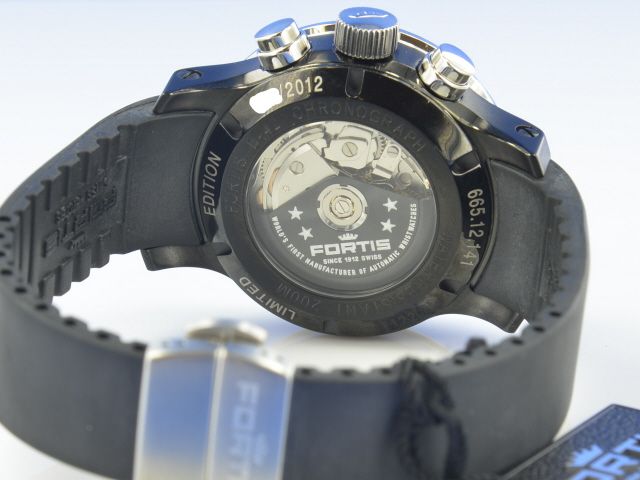 Fortis B-42 Stratoliner Chronograph PVD Limited