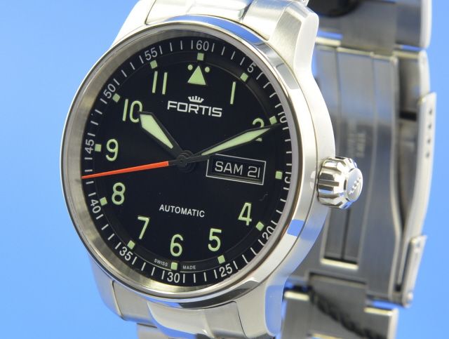Fortis Flieger Pro Day/Date