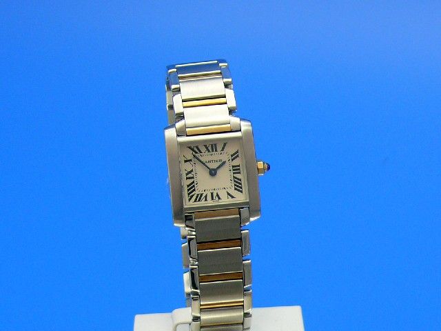 Cartier Tank Francaise Damen Stahl/Gold