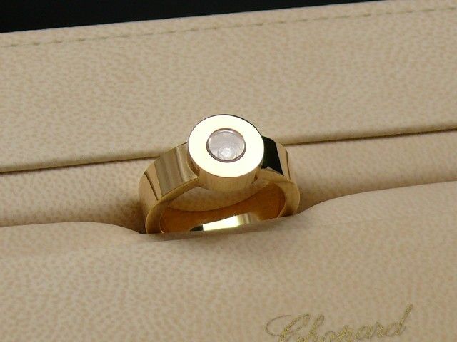 Chopard Happy Diamonds Ring 18K GG gr.53 UVP.1.680 
