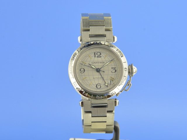 Cartier Pasha GMT 35 mm Automatik